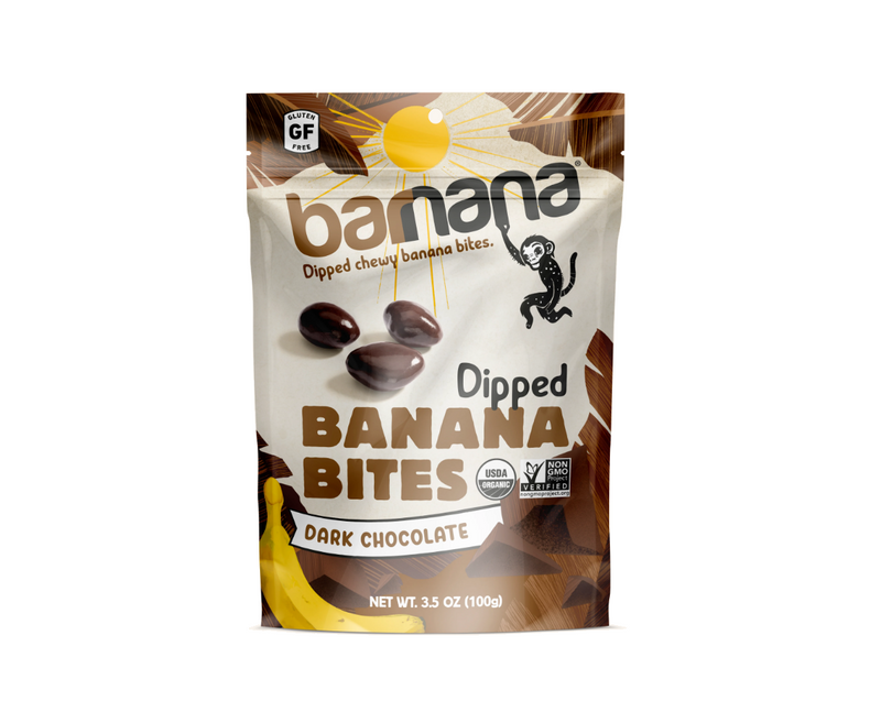 Organic Dark Chocolate Banana Snack