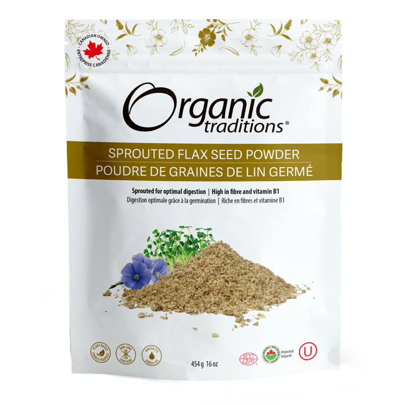 Organic Sprouted Flax Seed Powder