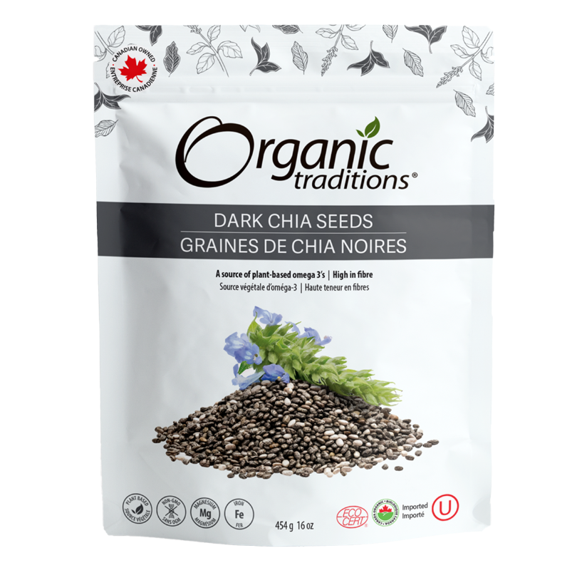 Organic Dark Chia Seeds