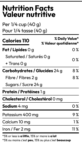 Yupik Tart & Sweet Turkish Apricots