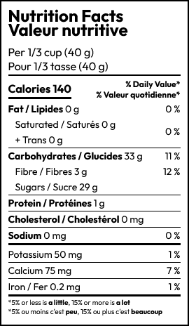 Yupik Dried Blueberries