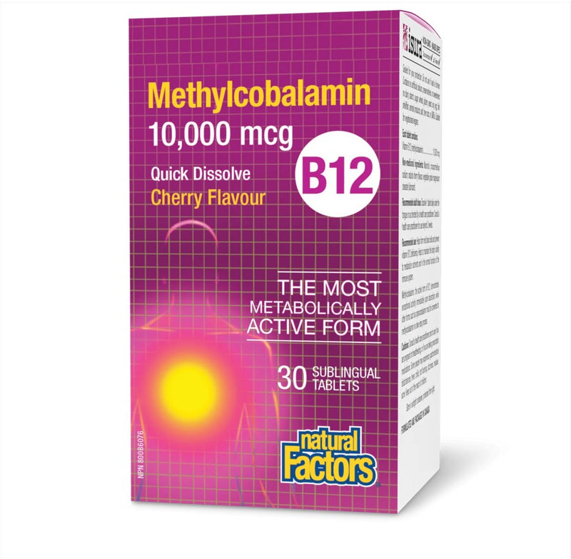 Cherry Vitamin B12 -10,000mcg