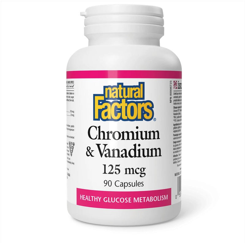 Chromium & Vanadium - 125mcg