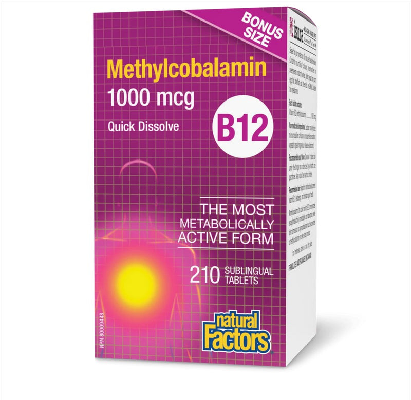 B12 1,000mcg - Bonus Size