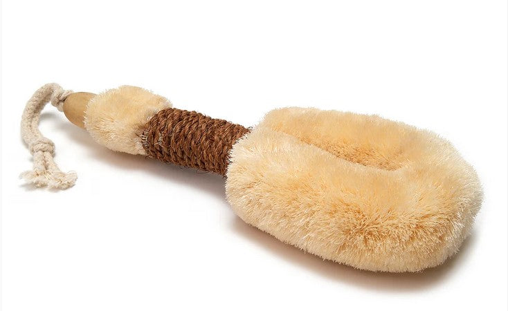 Med Sisal 9" Brown Body Brush