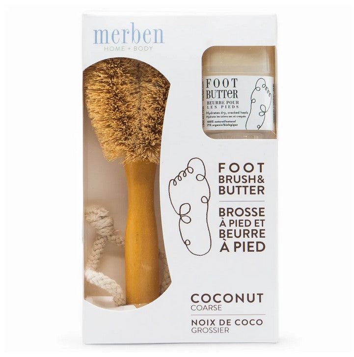 Foot Brush & Butter Set