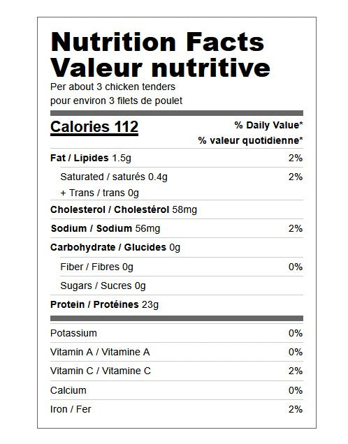 Yorkshire Valley Organic Chicken Tenders