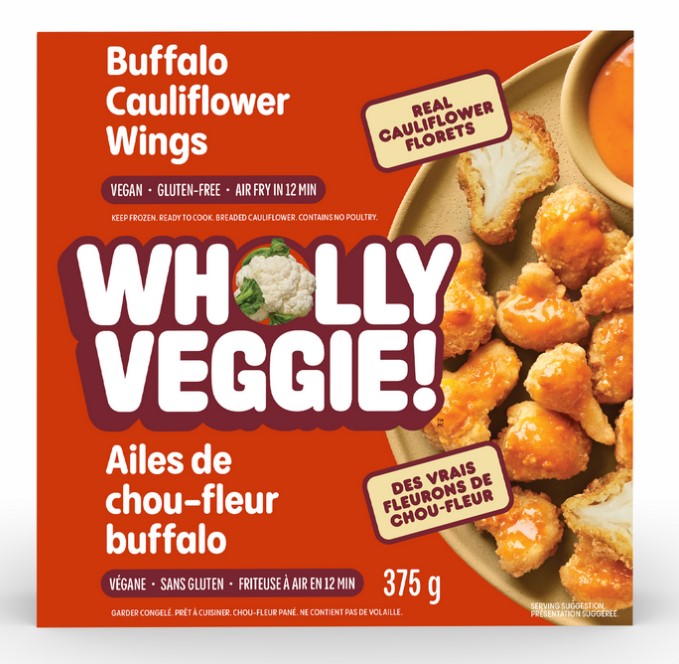 Wholly Veggie Buffalo Cauliflower Bites