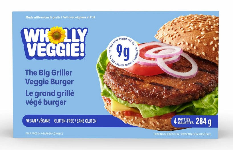 Wholly Veggie The Big Griller Veggie Burger
