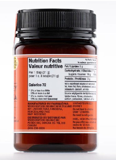 Wedderspoon KFactor 16 Raw Manuka Honey