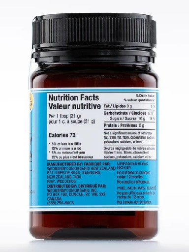 Wedderspoon Manuka Honey Active 12+