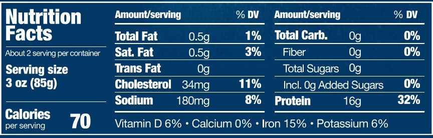 Tonnino Tuna Fillets In Spring Water