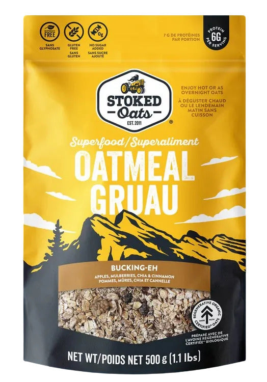 Stoked Oats Bucking Eh Oatmeal Blend