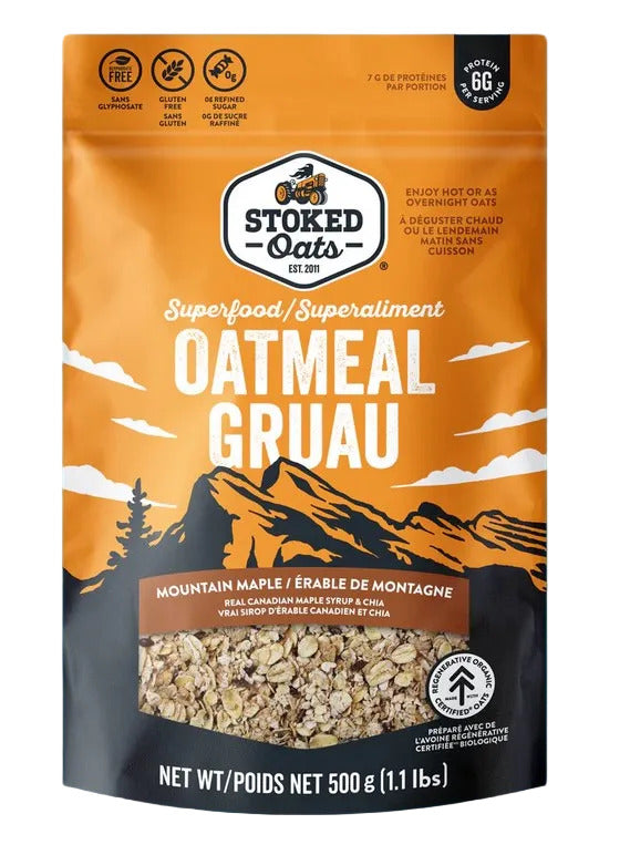 Stoked Oats Maple Mountain Oatmeal Blend