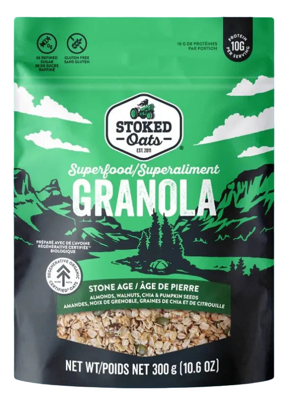 Stoked Oats Stone Age Superfood Granola