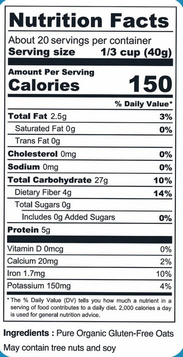 Stoked Oats Organic Rolled Oats