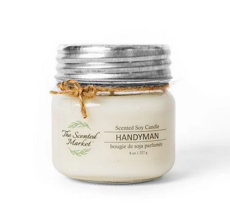 The Scented Market Handyman Scented Soy Candle