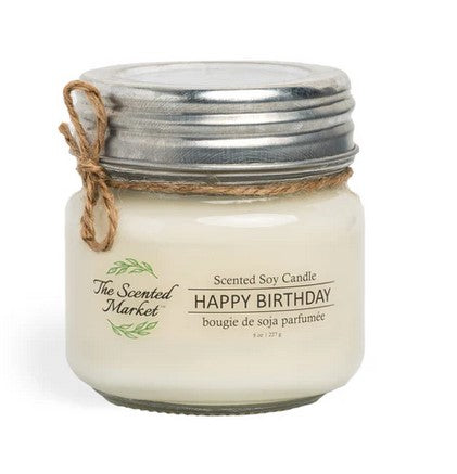 The Scented Market Happy Birthday Scented Soy Candle