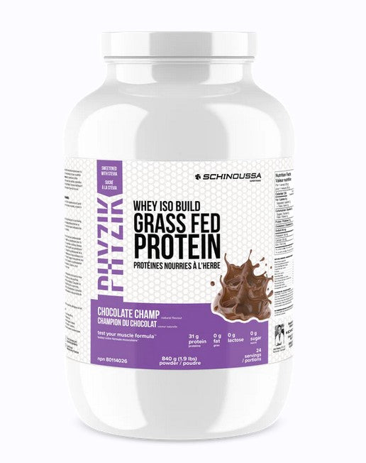 Schinoussa Chocolate Champ Iso Build Testo Whey Protein