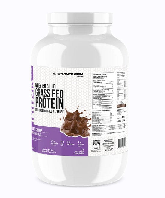 Schinoussa Chocolate Champ Iso Build Testo Whey Protein