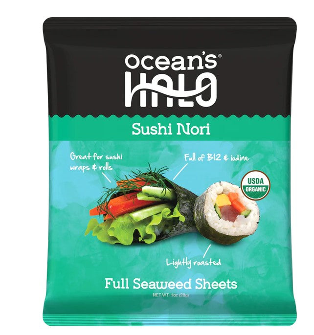 Ocean's Halo Organic Sushi Nori Seaweed Sheets