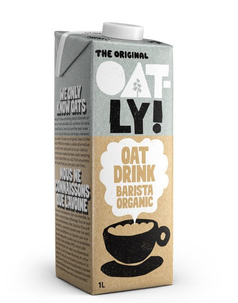 Oatly! Organic Barista Oat Drink