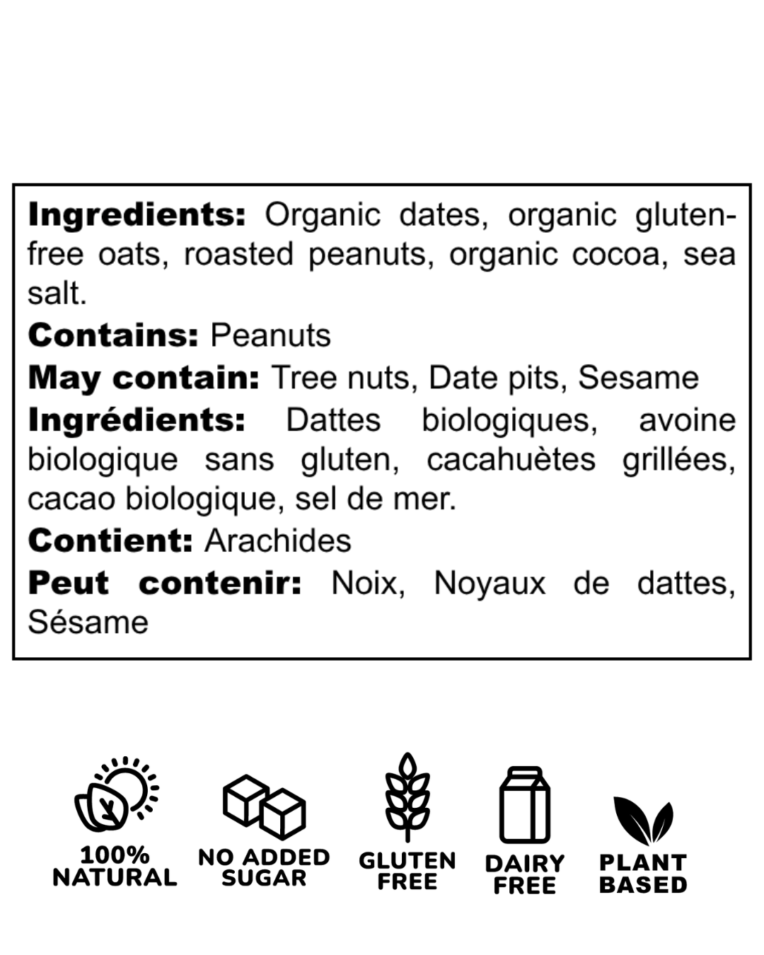 The Oat Company Sea Salt Brownie Energy Bar