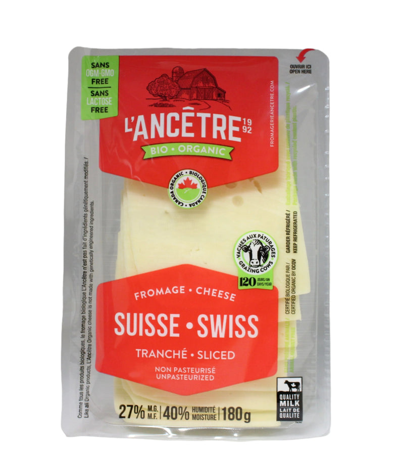 Organic Swiss Emmental Slices