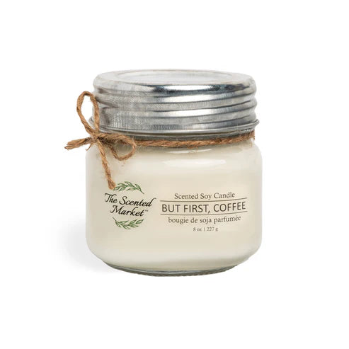 But First, Coffee Scented Soy Candle