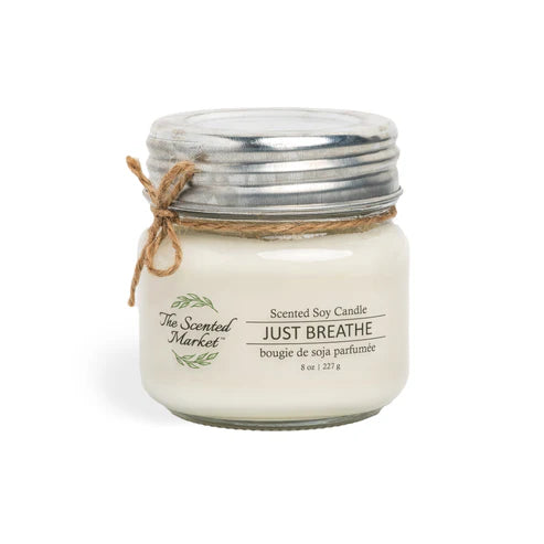 Just Breathe Scented Soy Candle