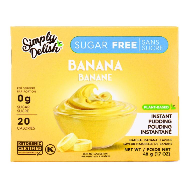 Natural Banana Instant Pudding