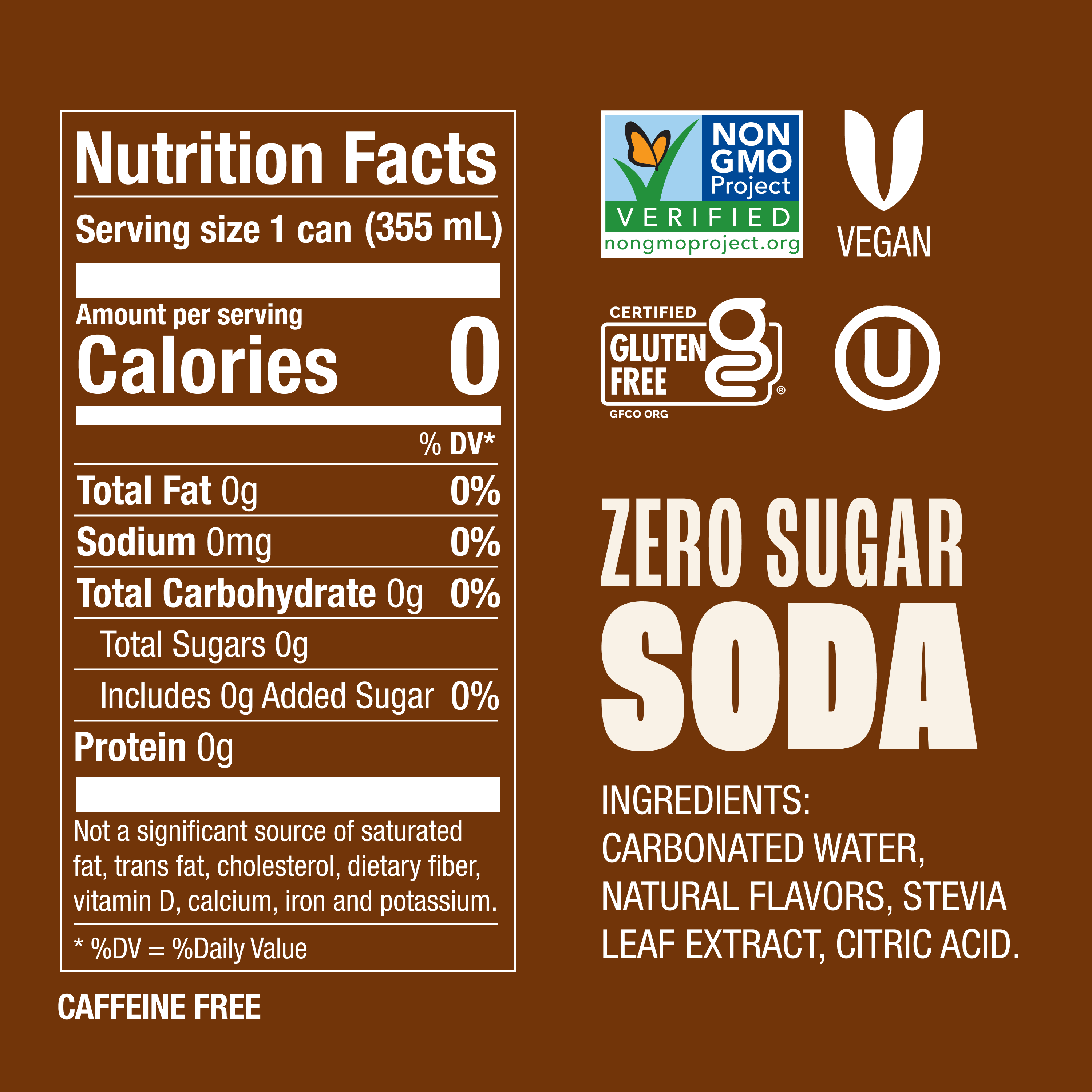 Zevia Ginger Beer Mixer