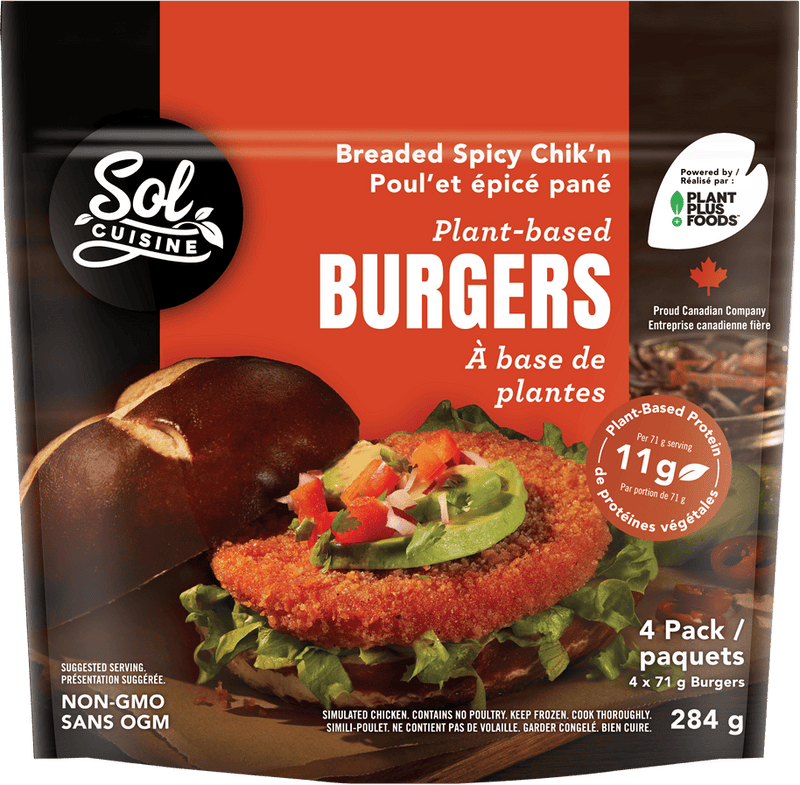 Spicy Chick'n Burger