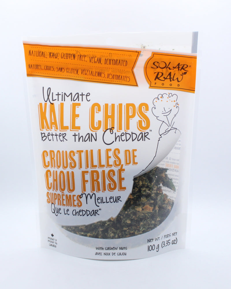 Cheddar Kale Chips