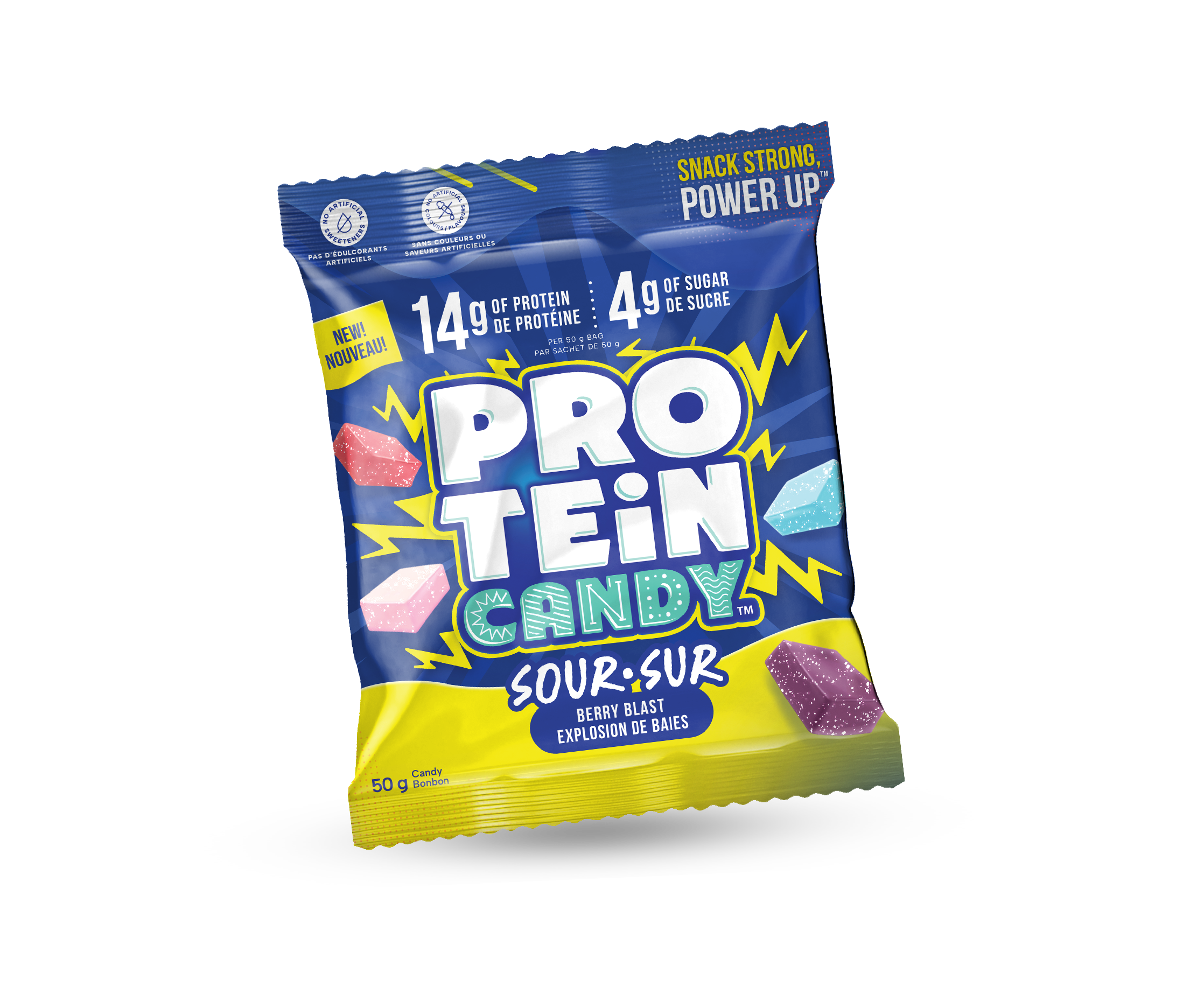 Sour Berry Blast Protein Candy