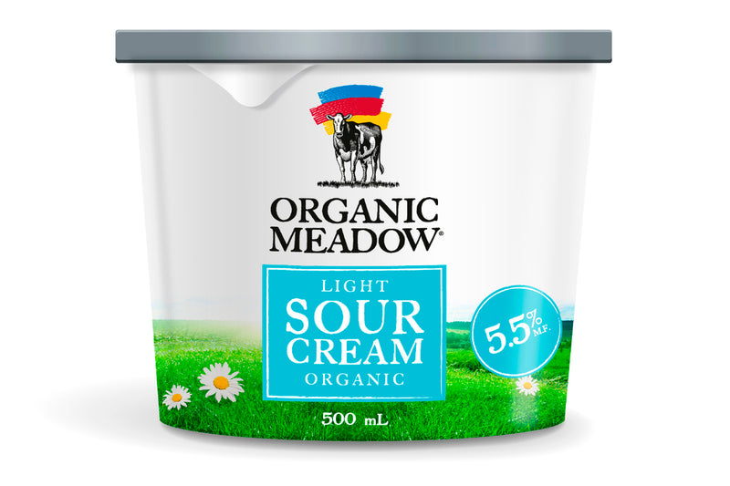 Organic 5.5% Light Sour Cream