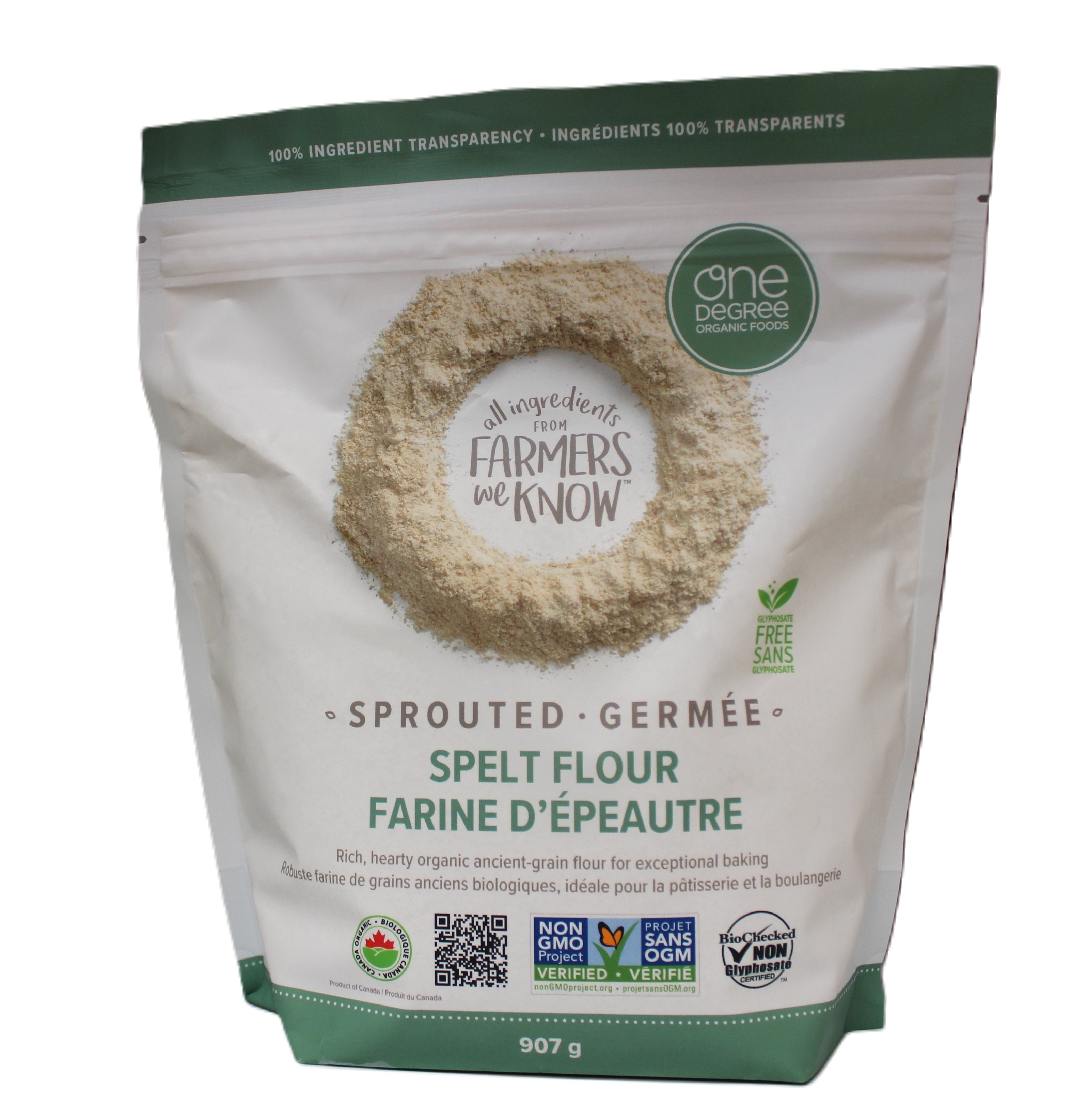 Organic Sprouted Spelt Flour