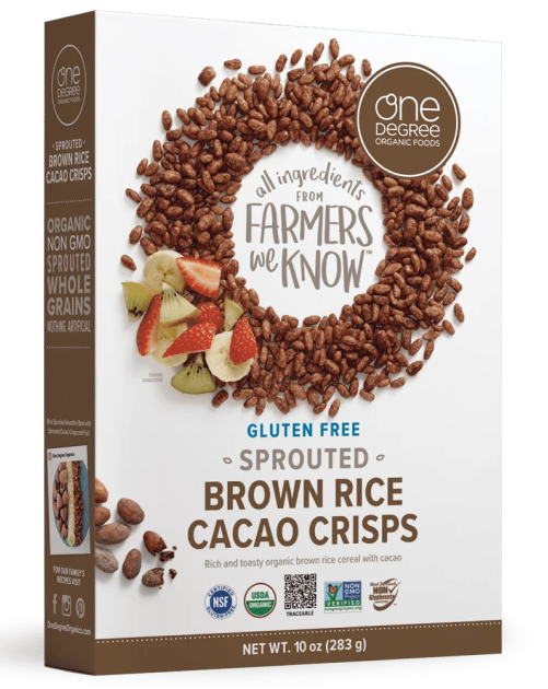 One Degree Organic Brown Rice Cacao Crisps