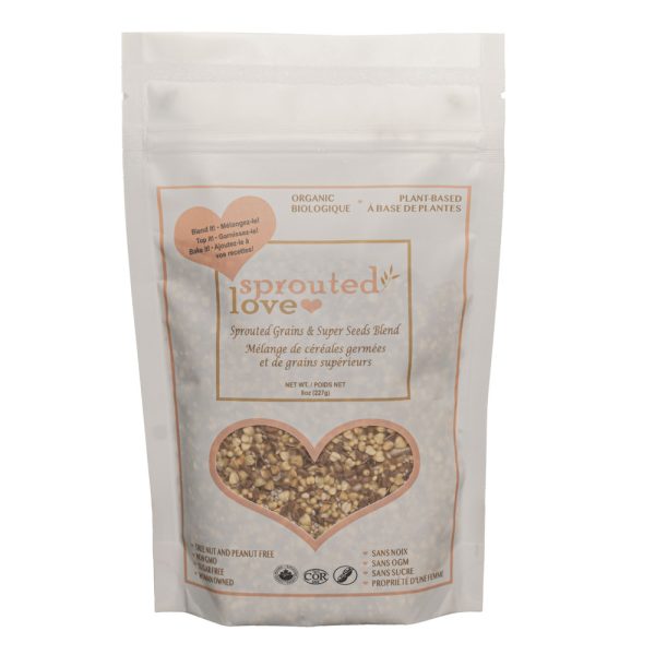 Organic Sprouted Grains & Super Seeds Blend