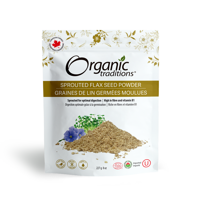 Organic Sprouted Flax Seed Powder