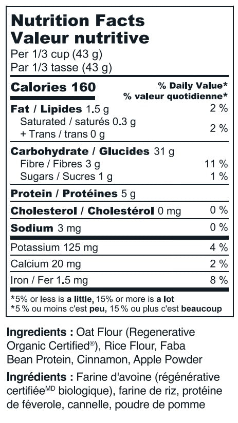 Stoked Oats Apple Pie in the Sky Protein Oat Cereal