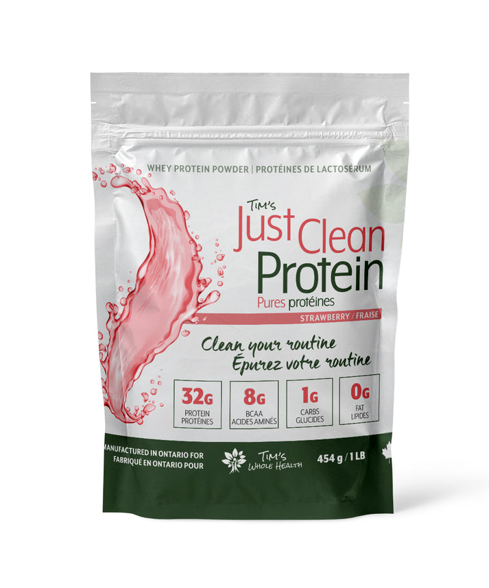 Just Clean Protein Strawberry Whey Isolate