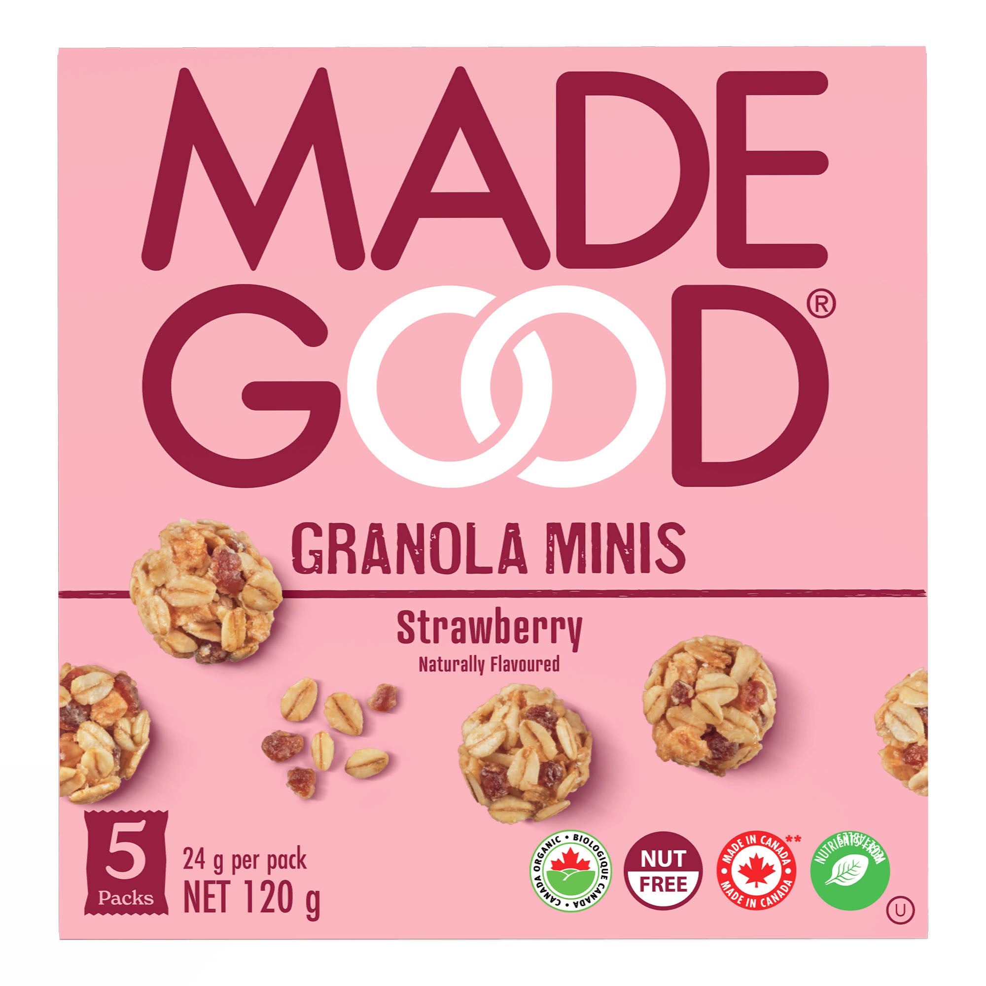 Organic Strawberry Granola Minis