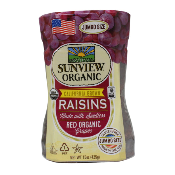 Organic Jumbo Red Seedless Raisins