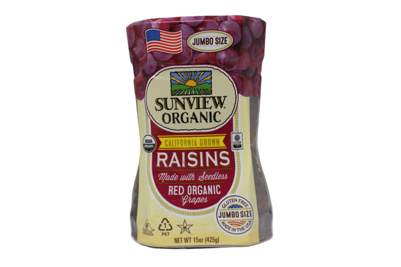 Organic Jumbo Red Seedless Raisins