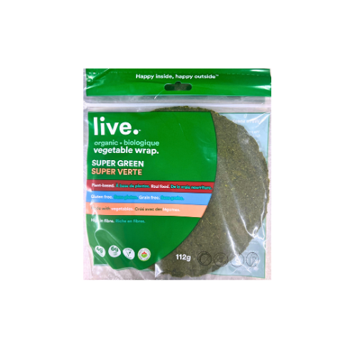 Gluten Free Organic Super Green Wrap