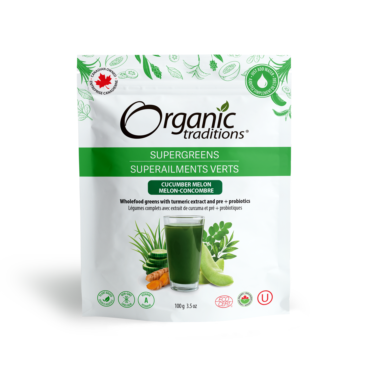 Cucumber Melon Supergreens