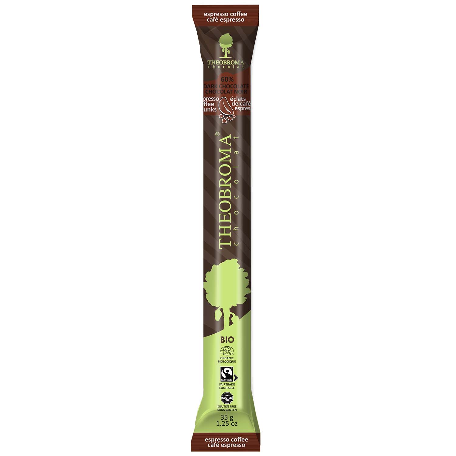 Organic Espresso Chunk Chocolate Bar