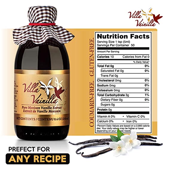 Villa Vainilla Pure Mexican Vanilla Extract