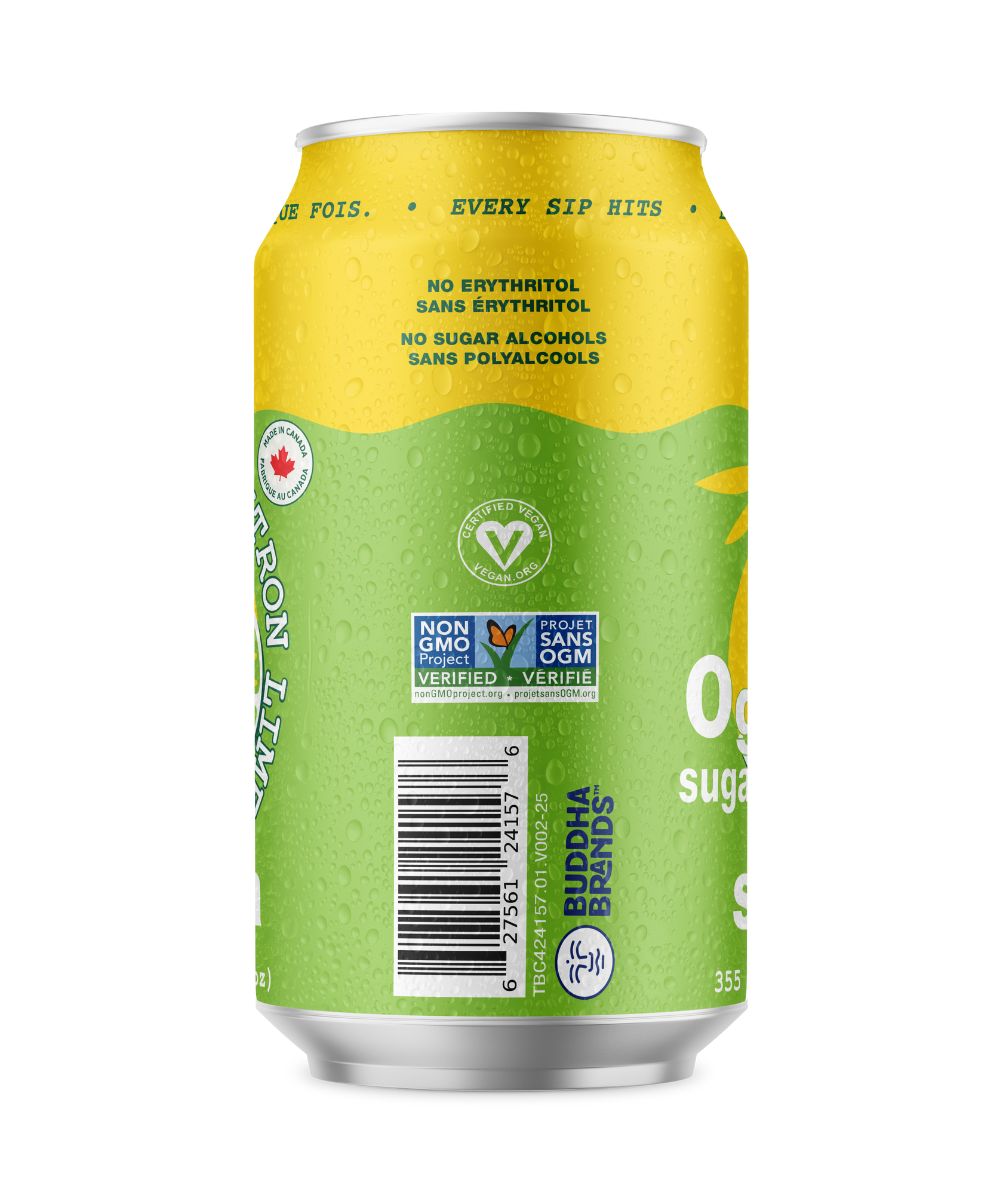 Thirsty Buddha Lemon Lime Soda